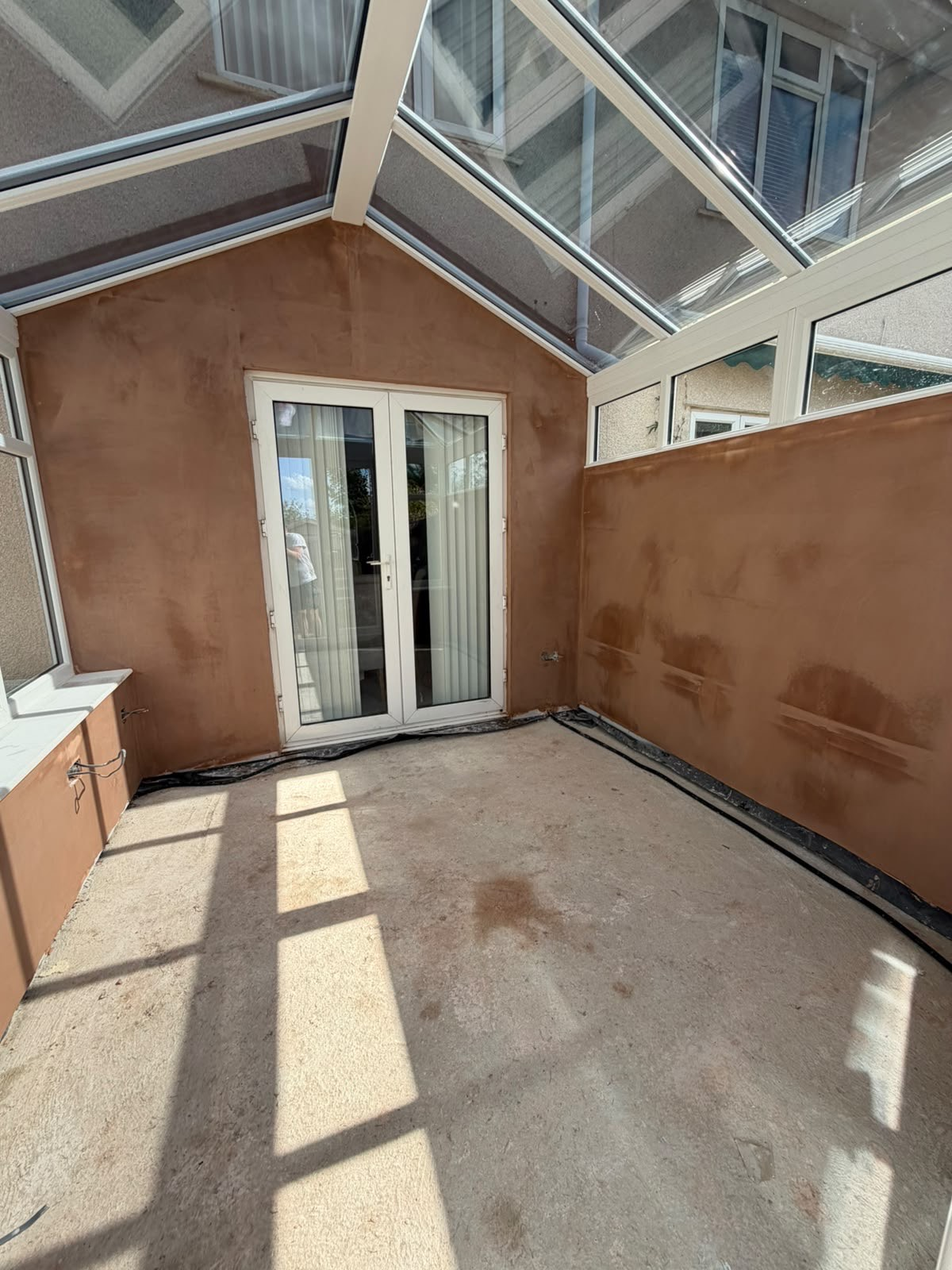 Conservatory Plastering